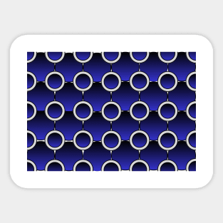 Circle Patterns Sticker